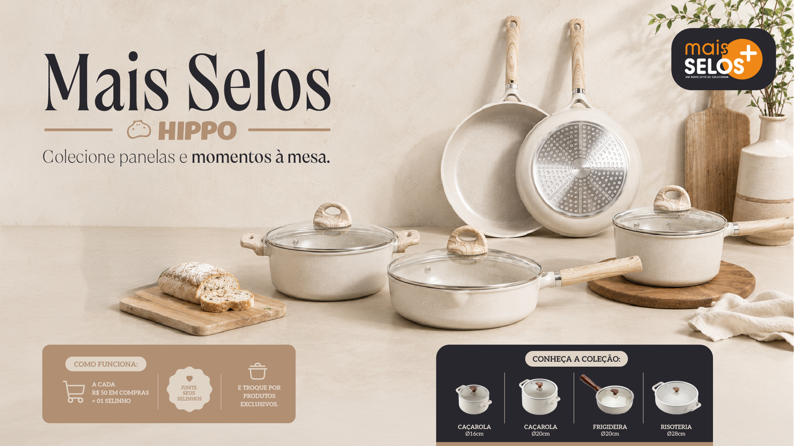 Campanha Colecionáveis Hippo Ceraflame